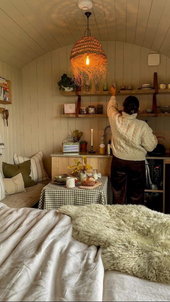 Kitchen at The Cabin, Matlock
