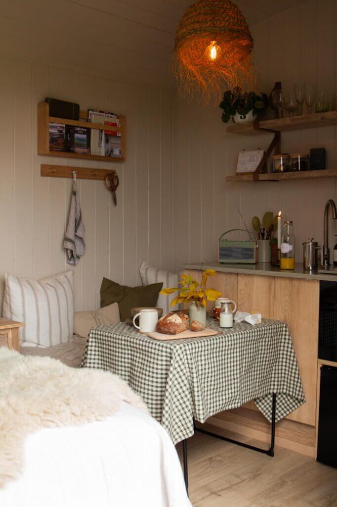 Dining at The Cabin, Matlock