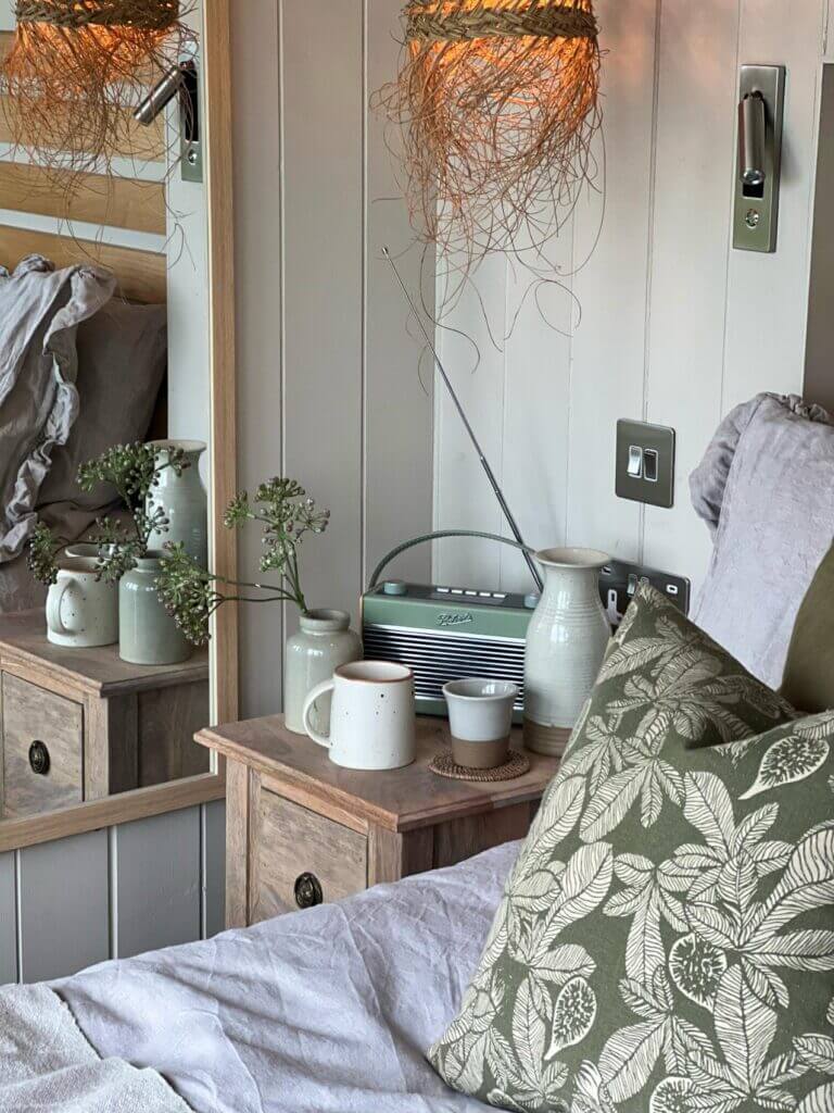 Bedroom at The Cabin, Matlock