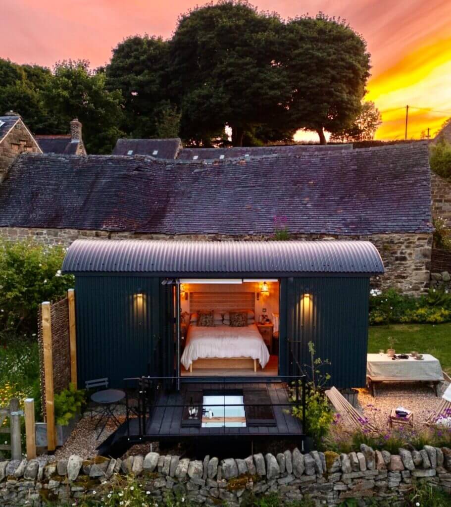 Sunset at The Cabin, Matlock